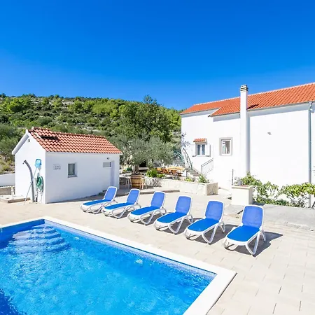 Semesterbostad Family Friendly House With A Swimming Pool Pozorac, Trogir - 22648